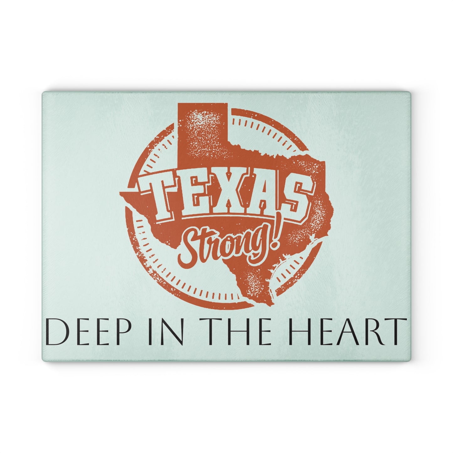 Texas Glass Cutting Board