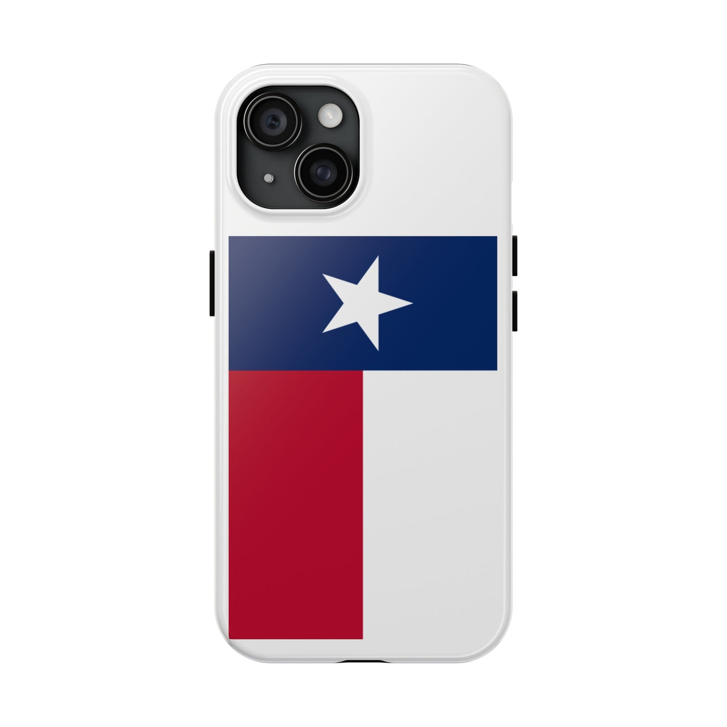 Texas Flag I phone 15 Tough Phone Cases