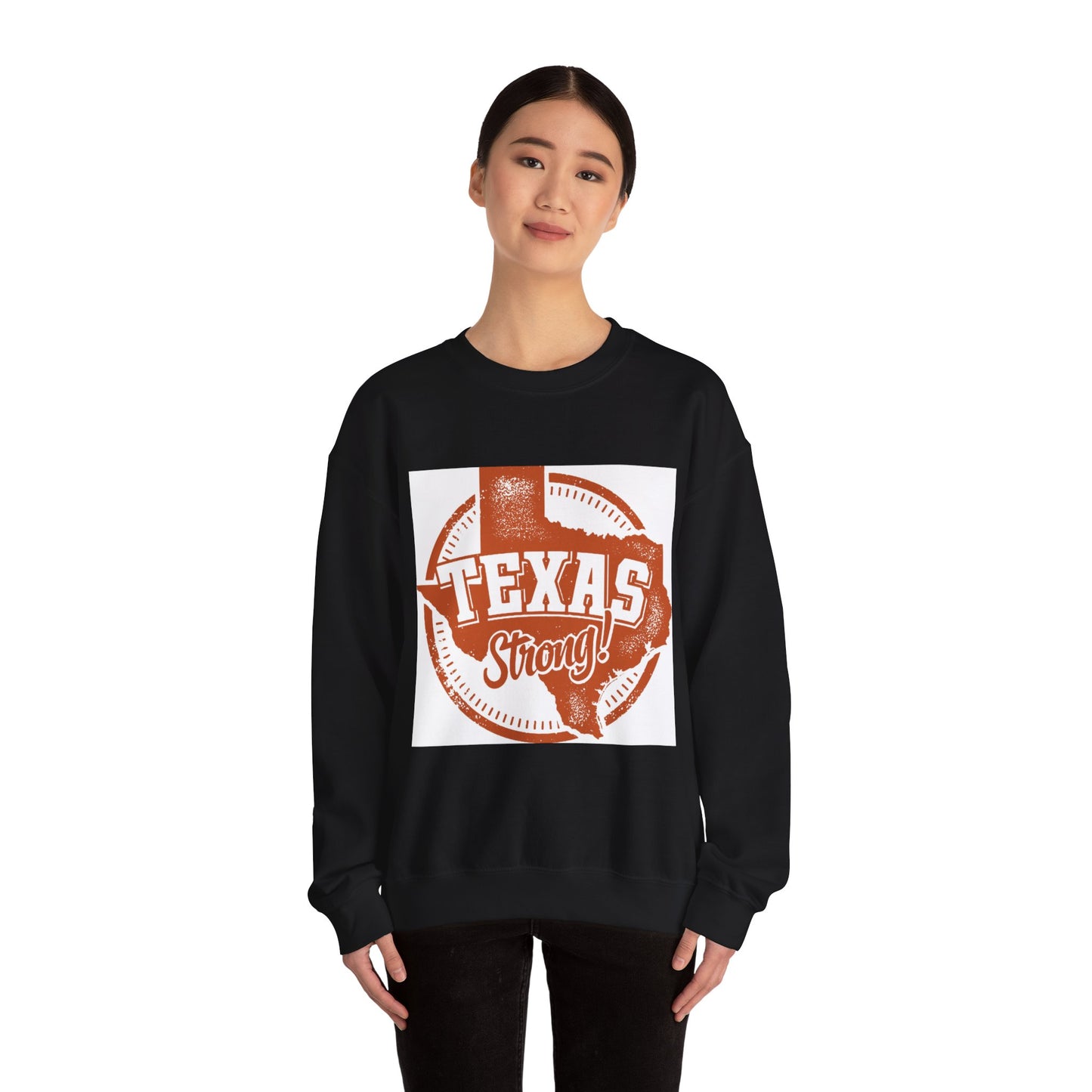 Texas Strong Unisex Heavy Blend™ Crewneck Sweatshirt