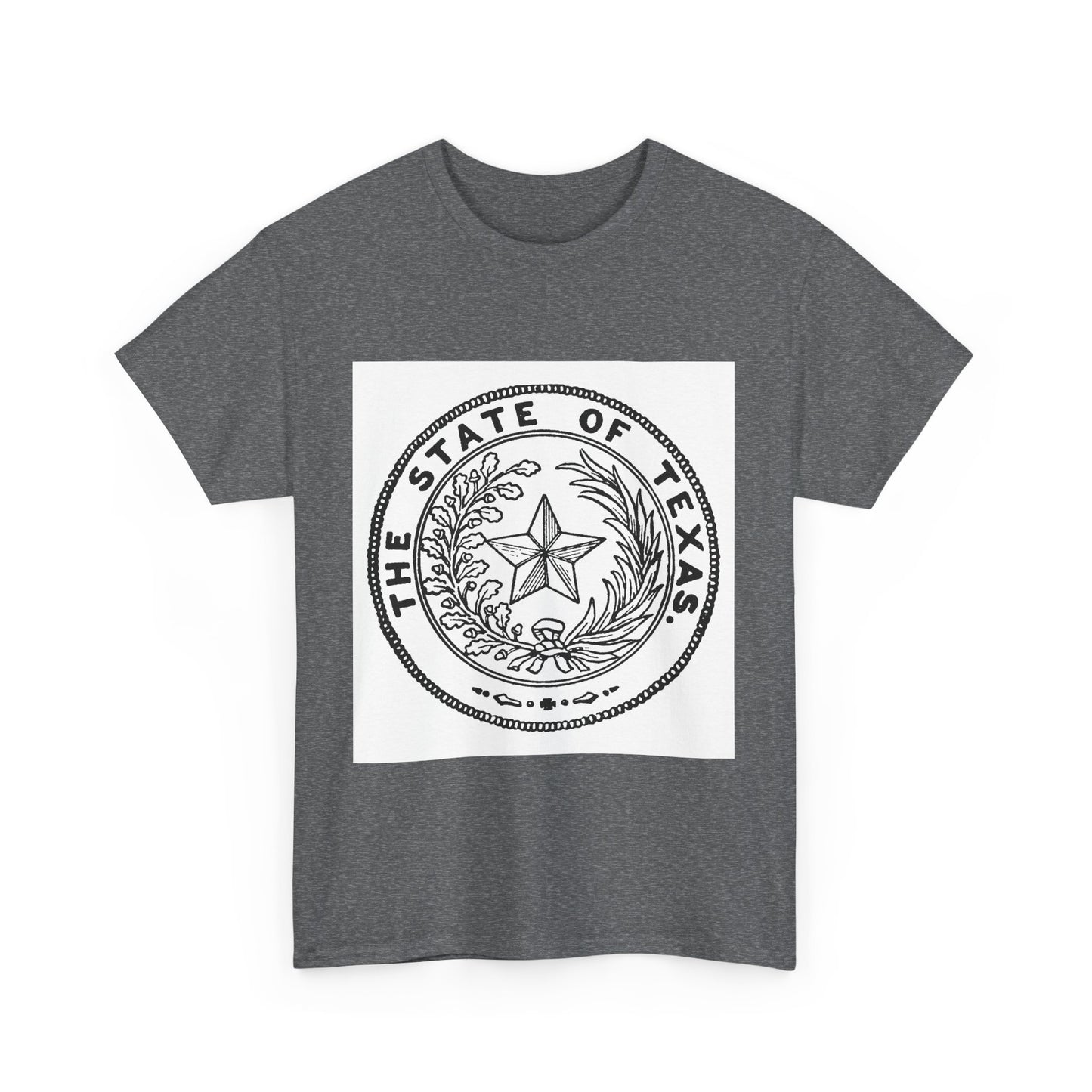 "Texas State Seal" Unisex Heavy Cotton Tee