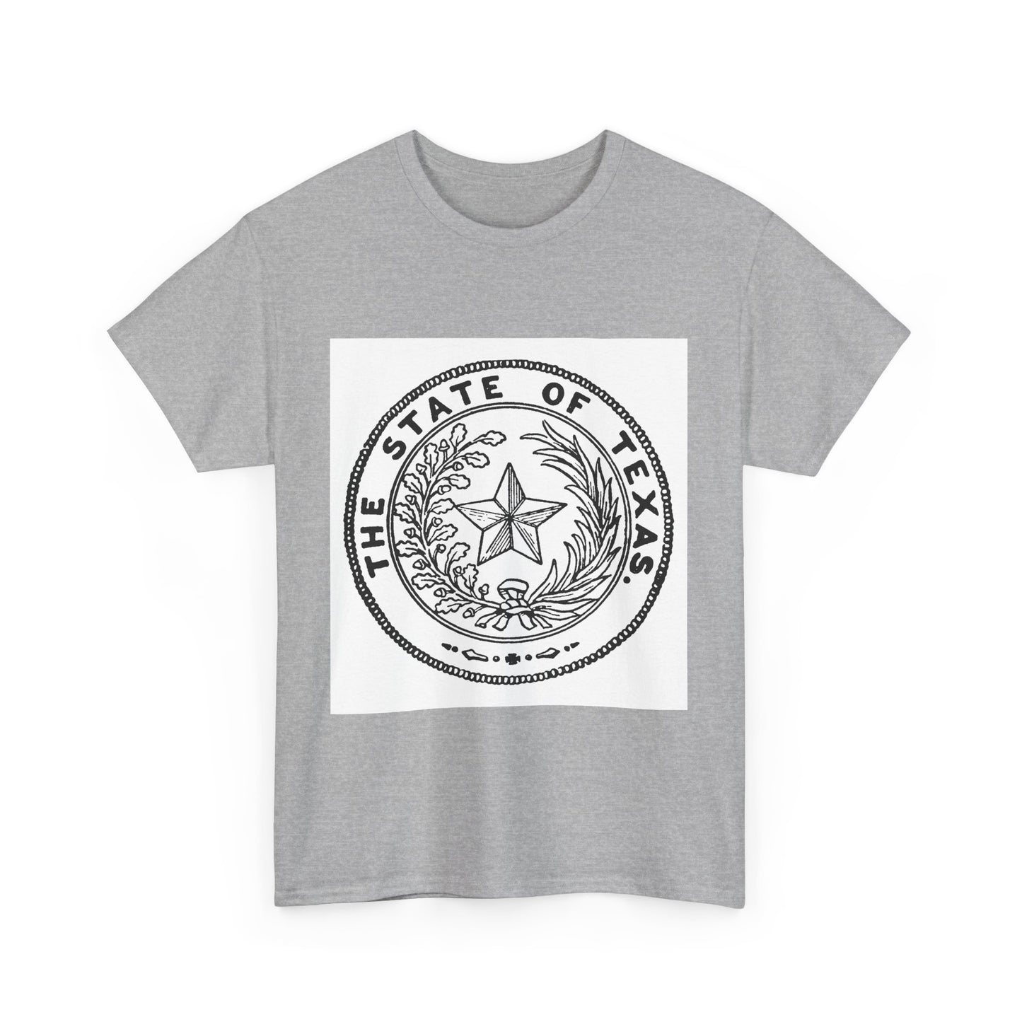 "Texas State Seal" Unisex Heavy Cotton Tee