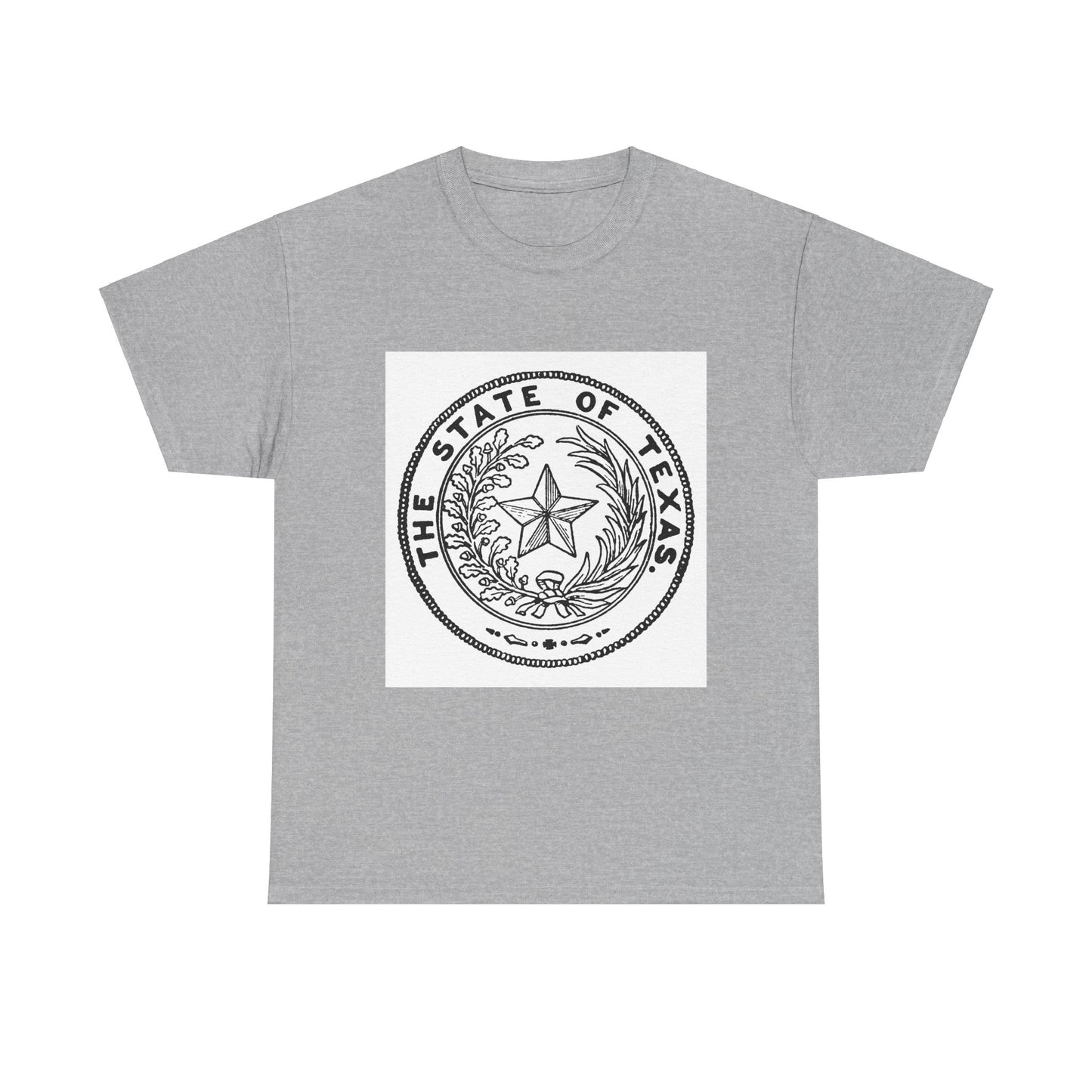 "Texas State Seal" Unisex Heavy Cotton Tee