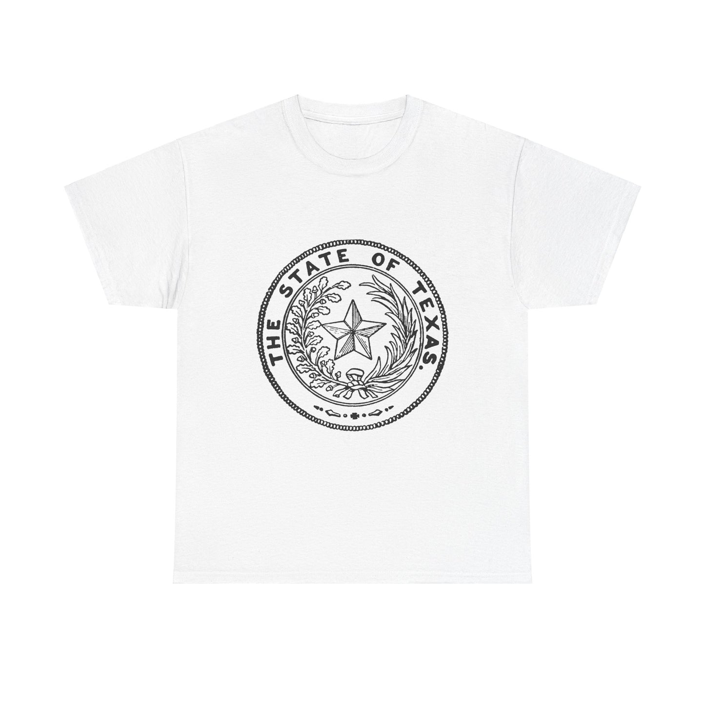 "Texas State Seal" Unisex Heavy Cotton Tee