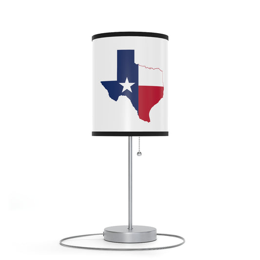 A Texas Flag Lamp on a Stand, US|CA plug