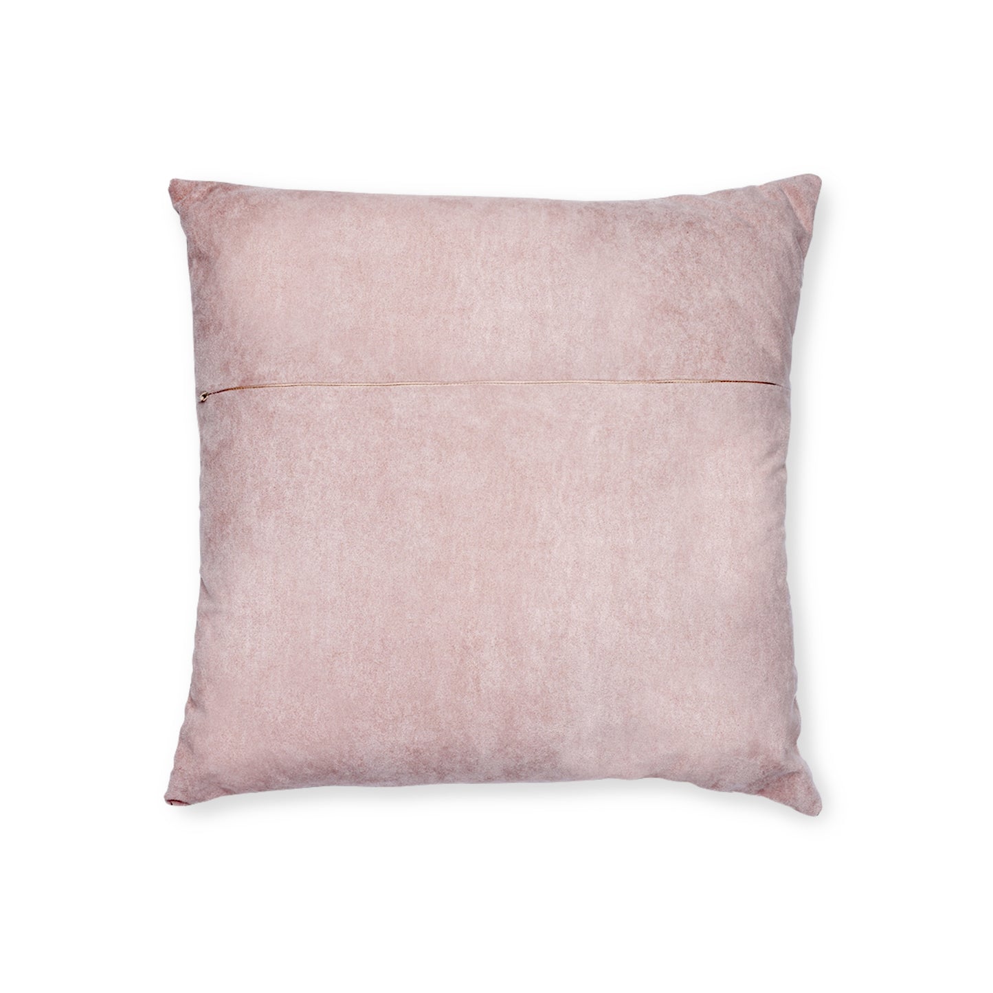 The Favorite! Square Pillow - Pink Back