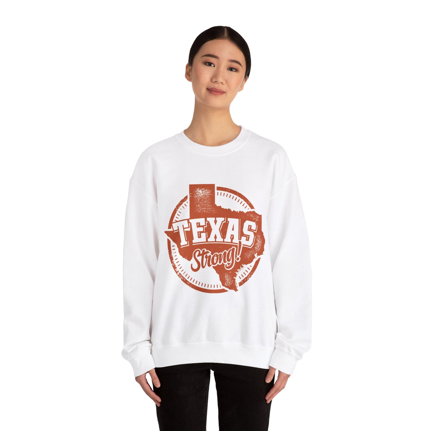 Texas Strong Unisex Heavy Blend™ Crewneck Sweatshirt