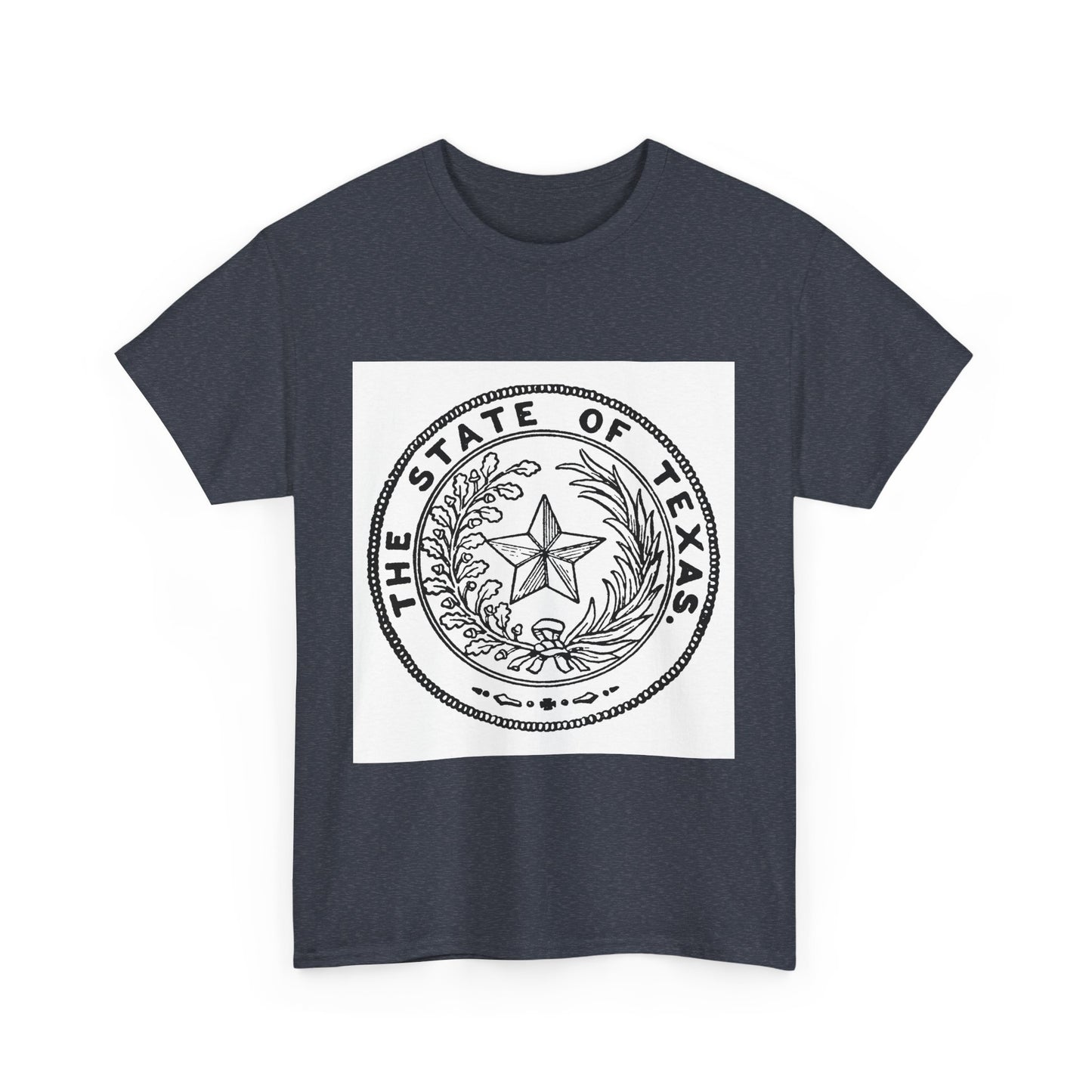 "Texas State Seal" Unisex Heavy Cotton Tee