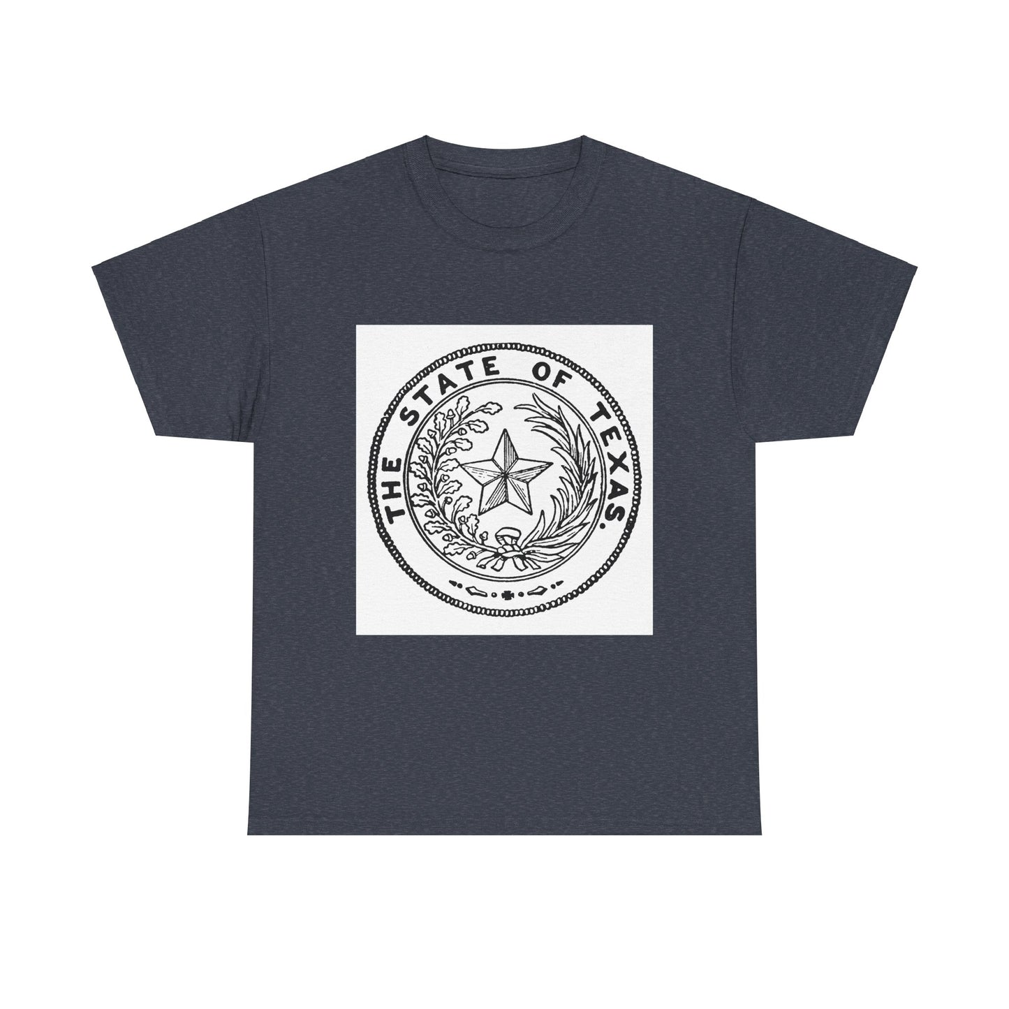 "Texas State Seal" Unisex Heavy Cotton Tee