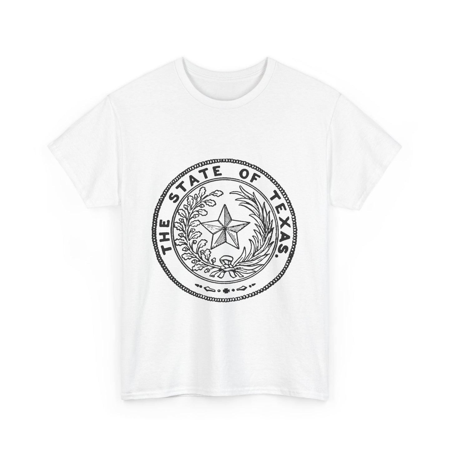 "Texas State Seal" Unisex Heavy Cotton Tee