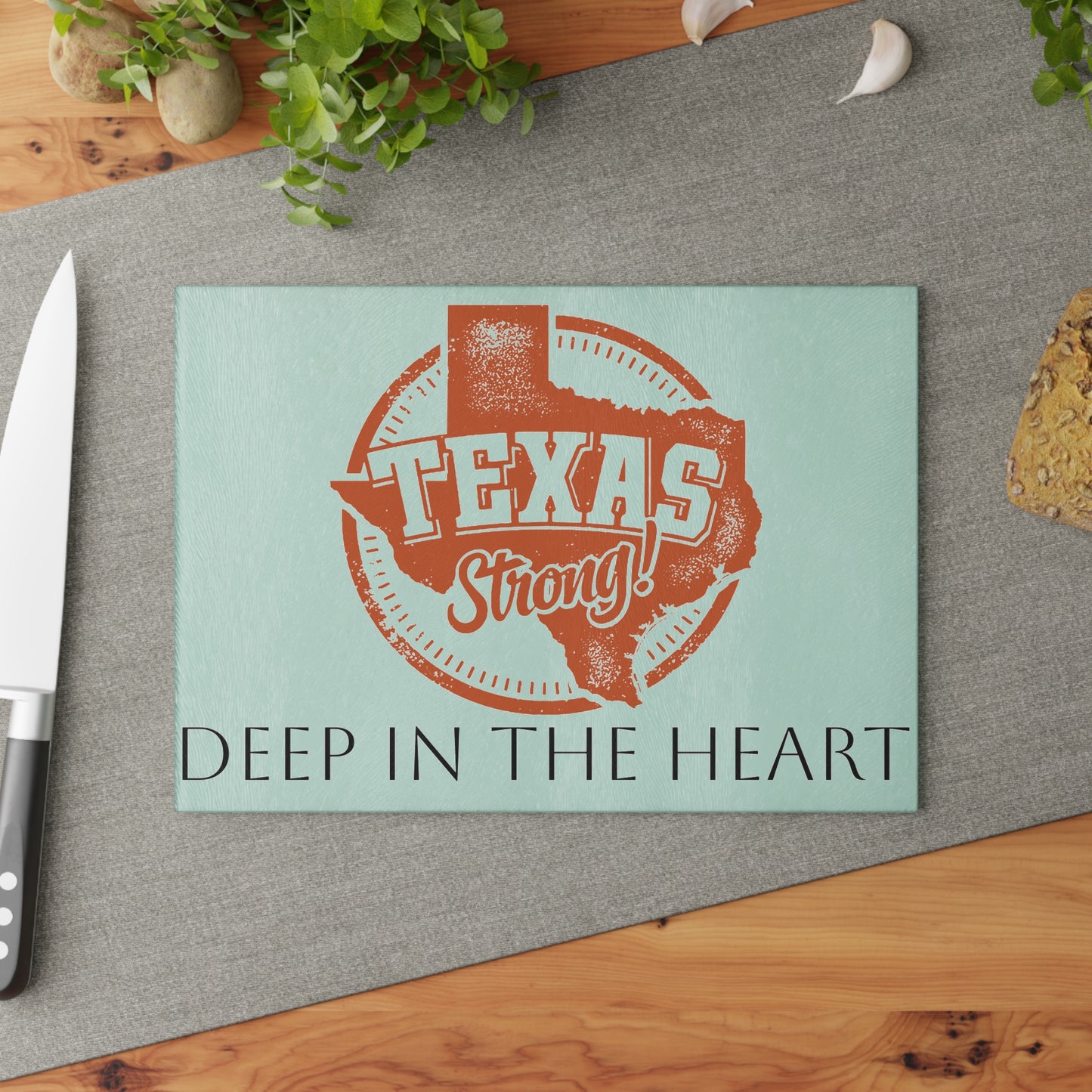 Texas Glass Cutting Board