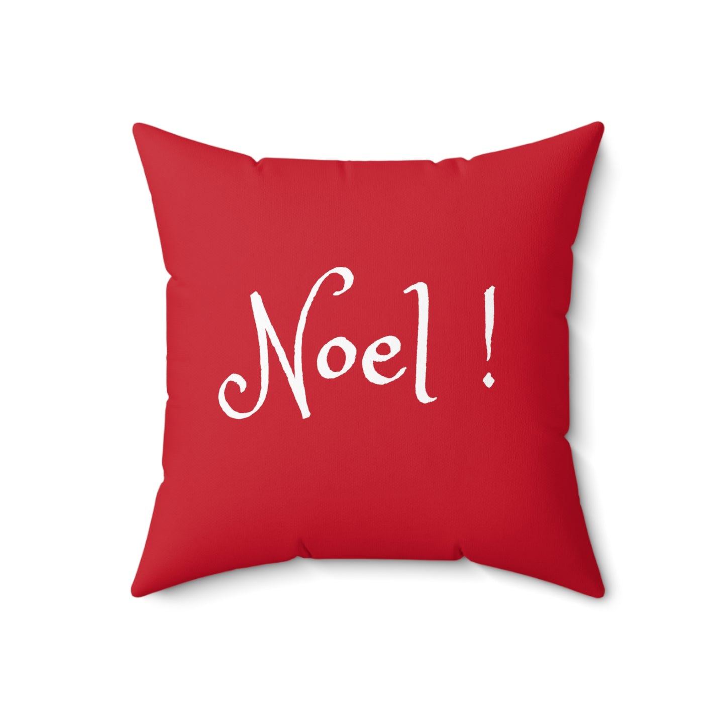 Noel! Spun Polyester Square Pillow