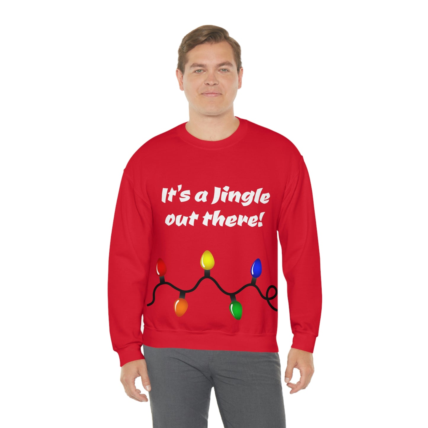 It's a Jingle out there! Unisex Heavy Blend™ Crewneck Sweatshirt