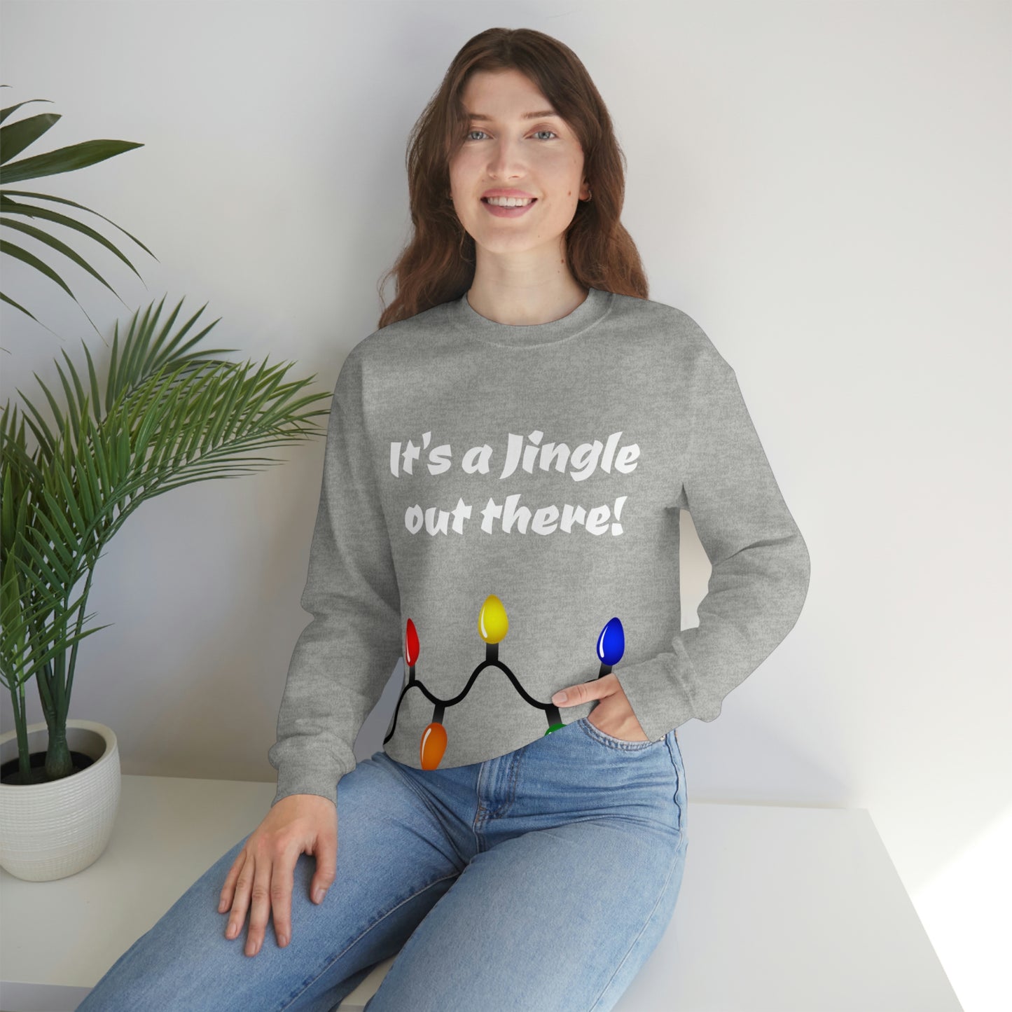 It's a Jingle out there! Unisex Heavy Blend™ Crewneck Sweatshirt