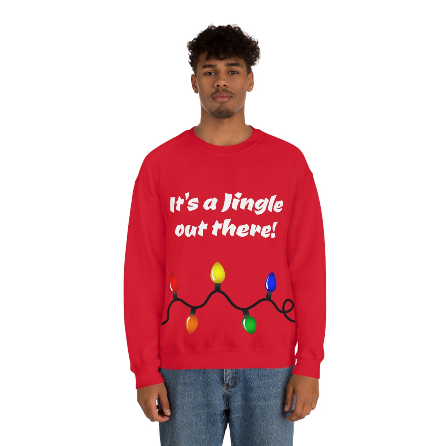 It's a Jingle out there! Unisex Heavy Blend™ Crewneck Sweatshirt