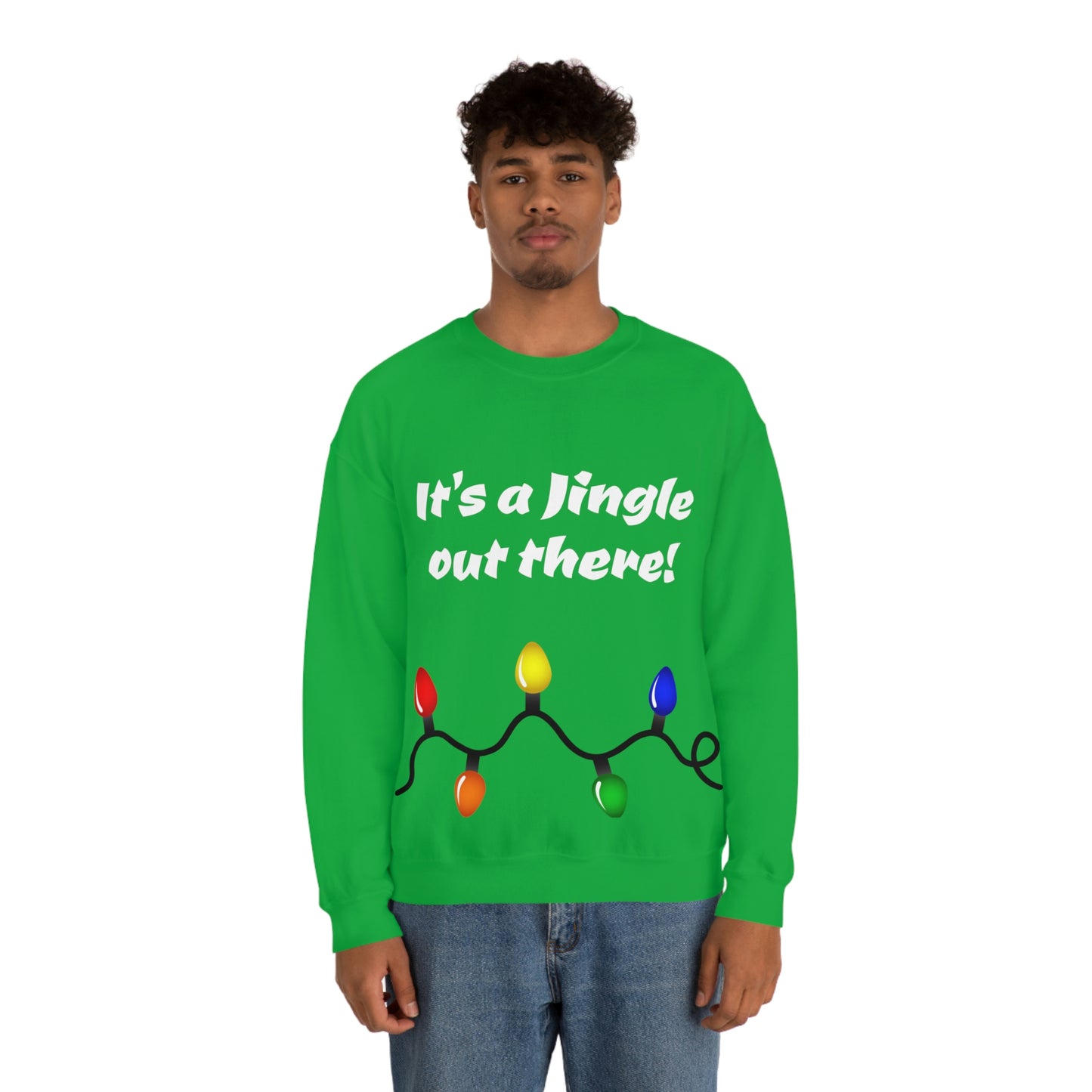 It's a Jingle out there! Unisex Heavy Blend™ Crewneck Sweatshirt