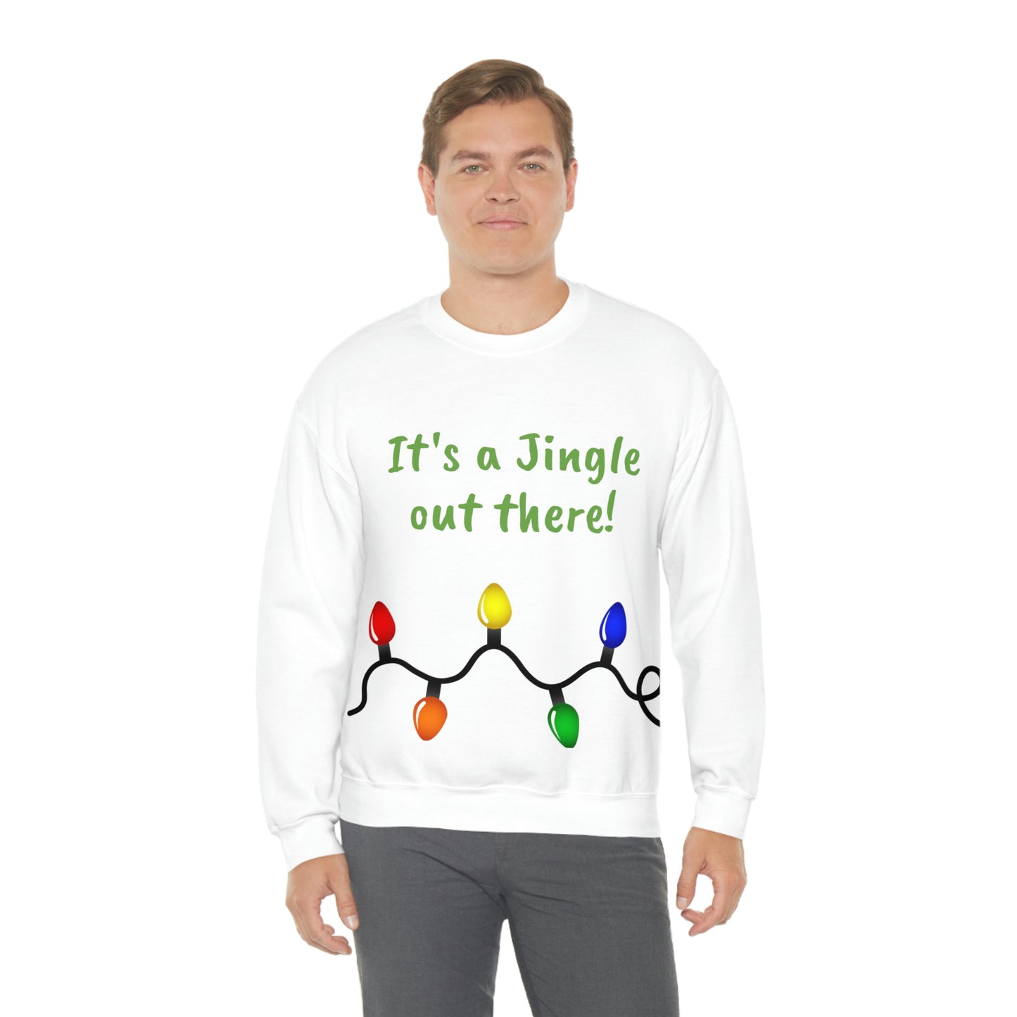 It's a Jingle out there! Unisex Heavy Blend™ Crewneck Sweatshirt