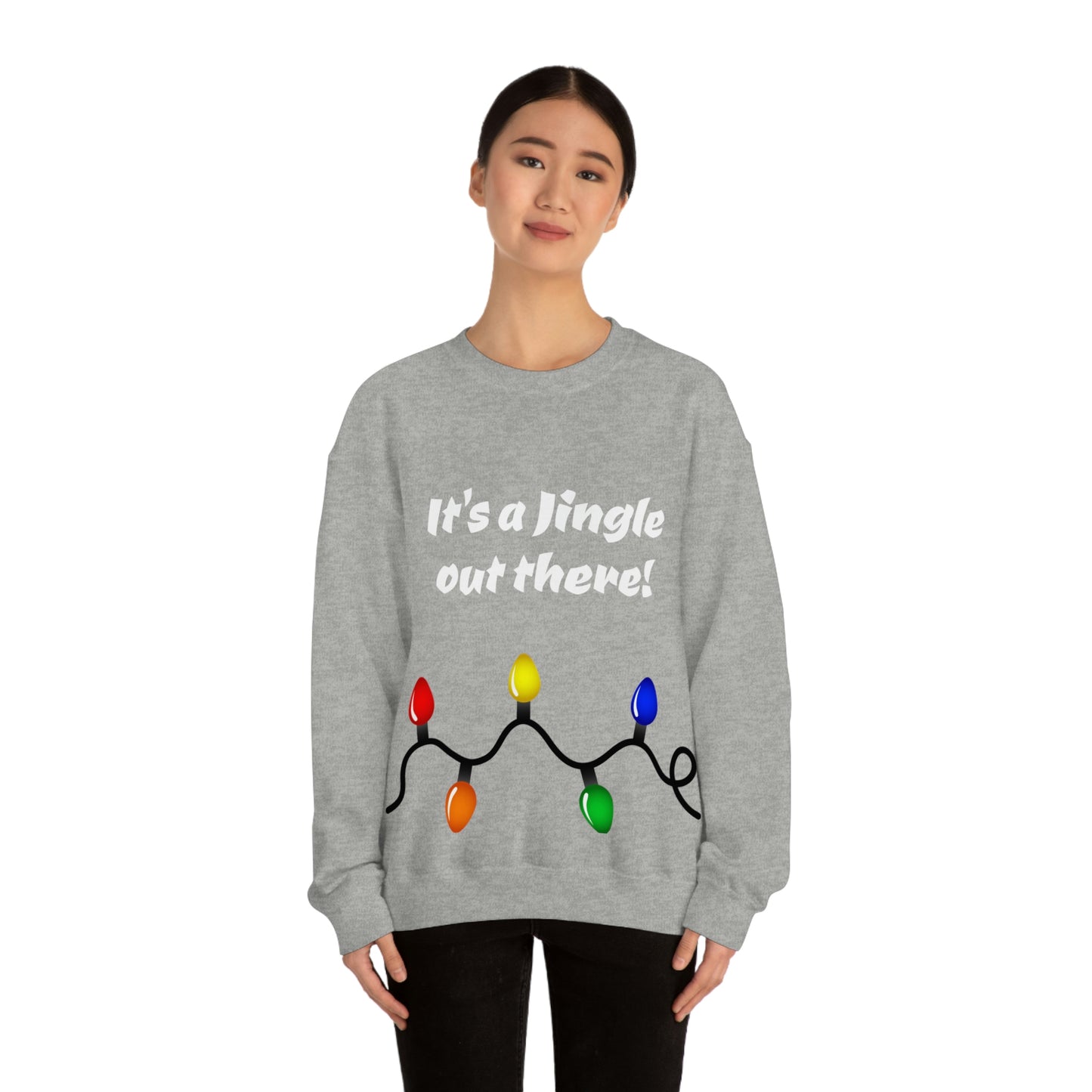 It's a Jingle out there! Unisex Heavy Blend™ Crewneck Sweatshirt