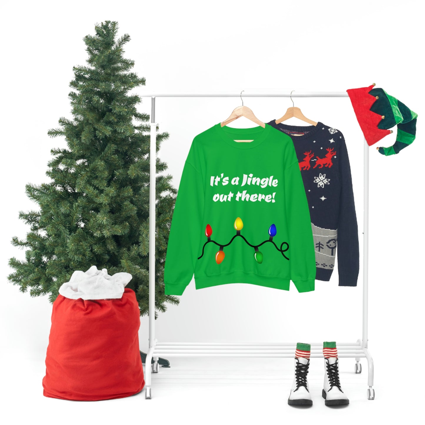 It's a Jingle out there! Unisex Heavy Blend™ Crewneck Sweatshirt