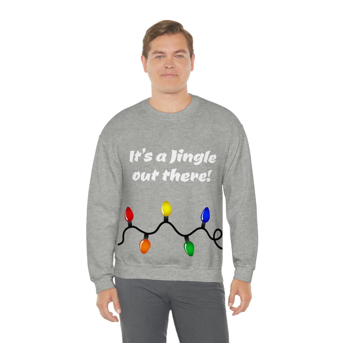 It's a Jingle out there! Unisex Heavy Blend™ Crewneck Sweatshirt