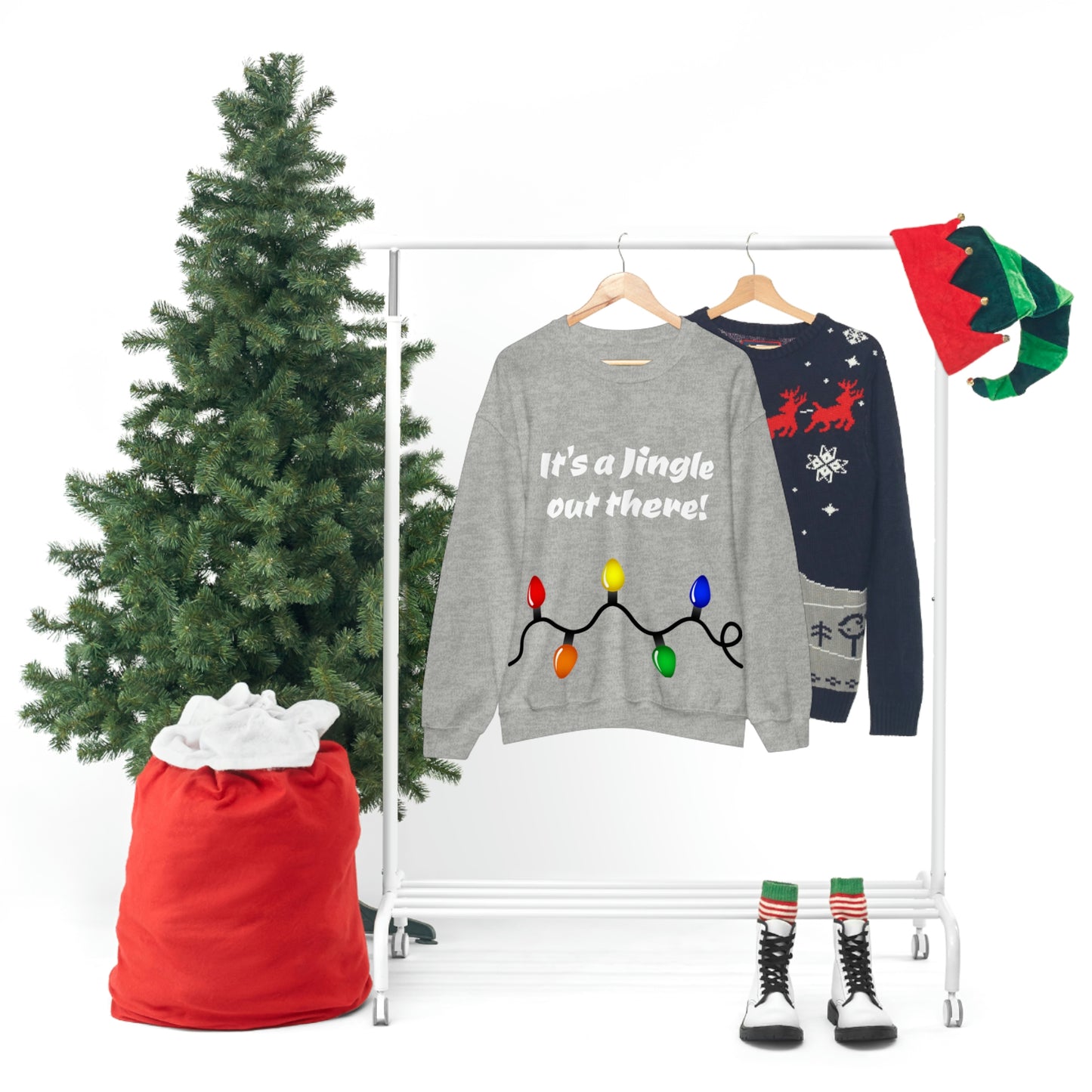 It's a Jingle out there! Unisex Heavy Blend™ Crewneck Sweatshirt