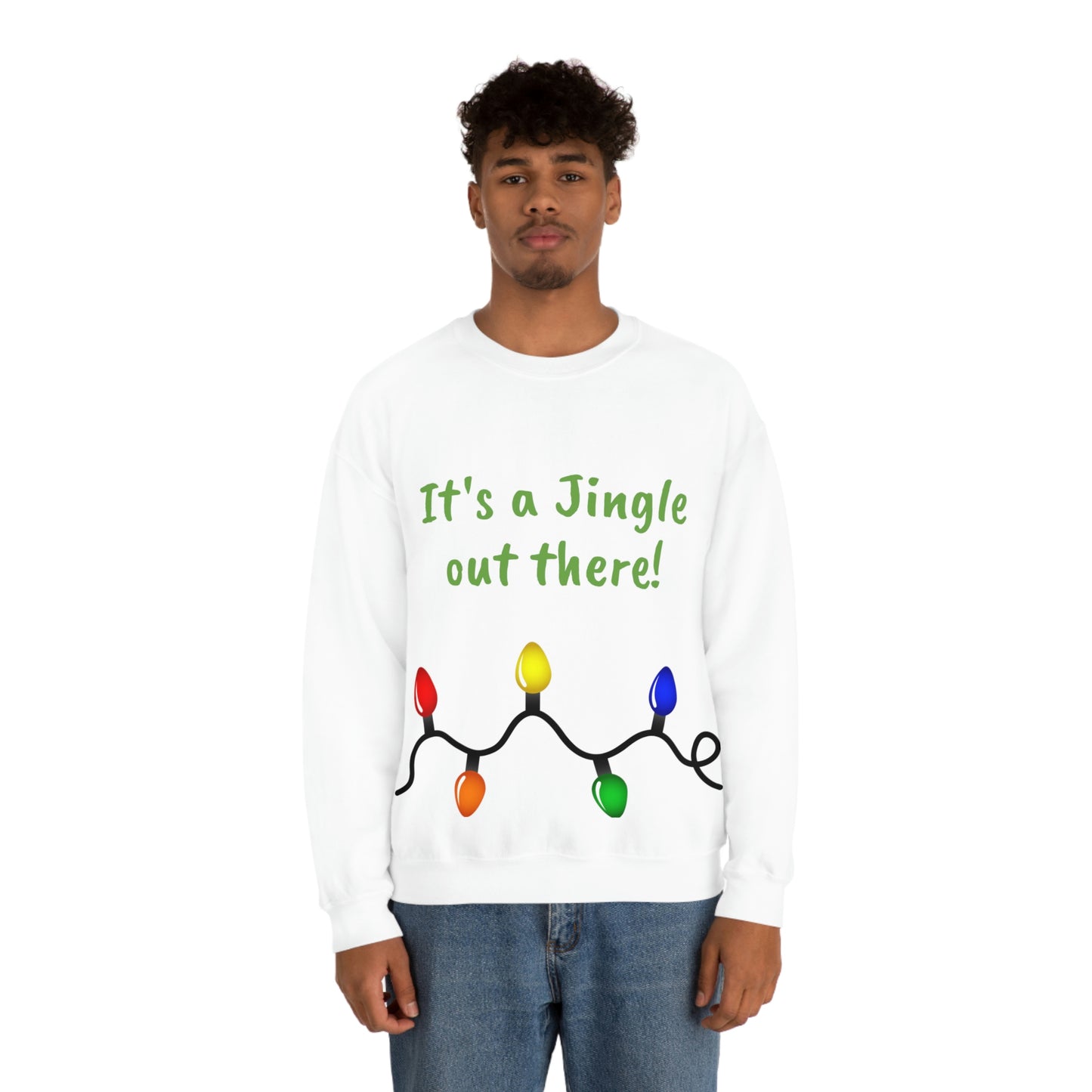 It's a Jingle out there! Unisex Heavy Blend™ Crewneck Sweatshirt