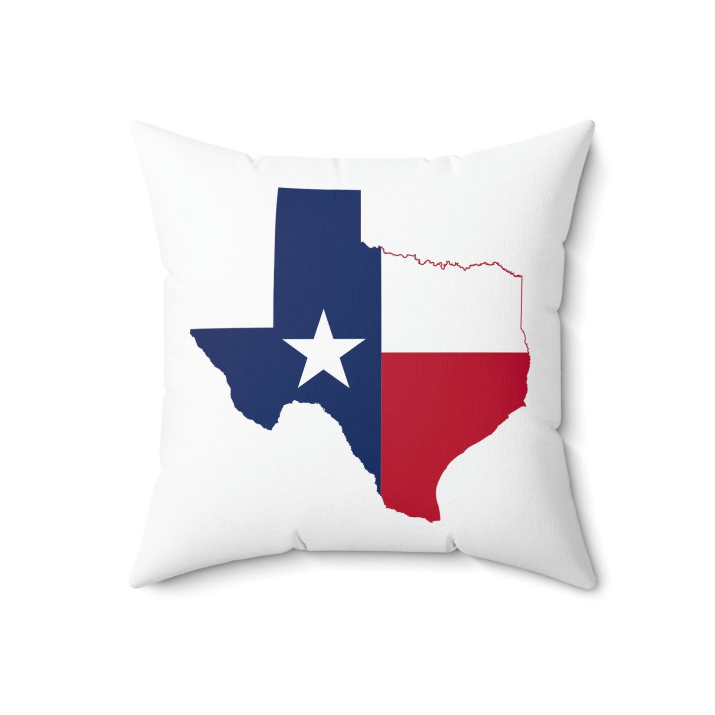 Texas -Spun Polyester Square Pillow