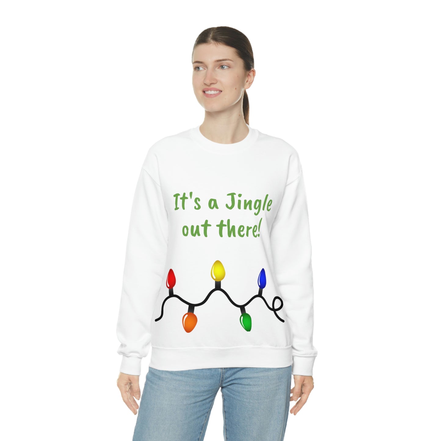 It's a Jingle out there! Unisex Heavy Blend™ Crewneck Sweatshirt