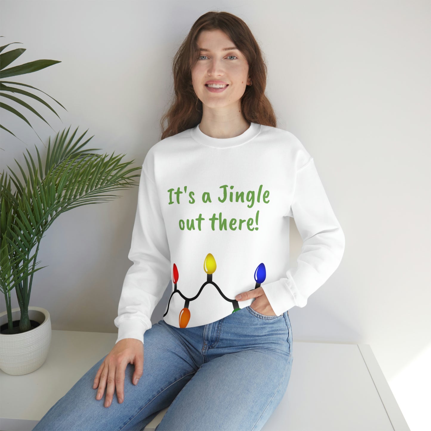 It's a Jingle out there! Unisex Heavy Blend™ Crewneck Sweatshirt