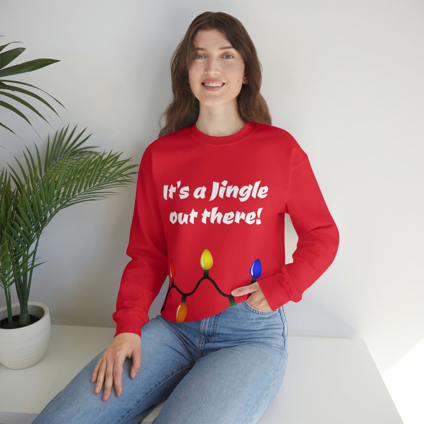 It's a Jingle out there! Unisex Heavy Blend™ Crewneck Sweatshirt