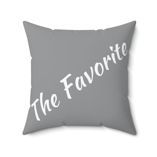 Favorite Spun Polyester Square Pillow