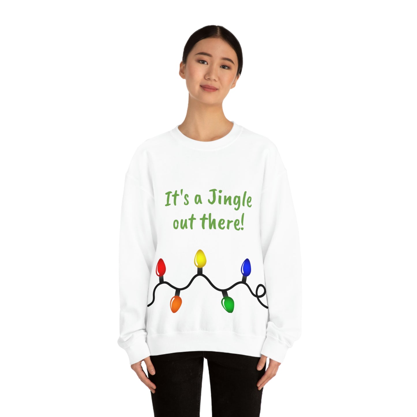 It's a Jingle out there! Unisex Heavy Blend™ Crewneck Sweatshirt