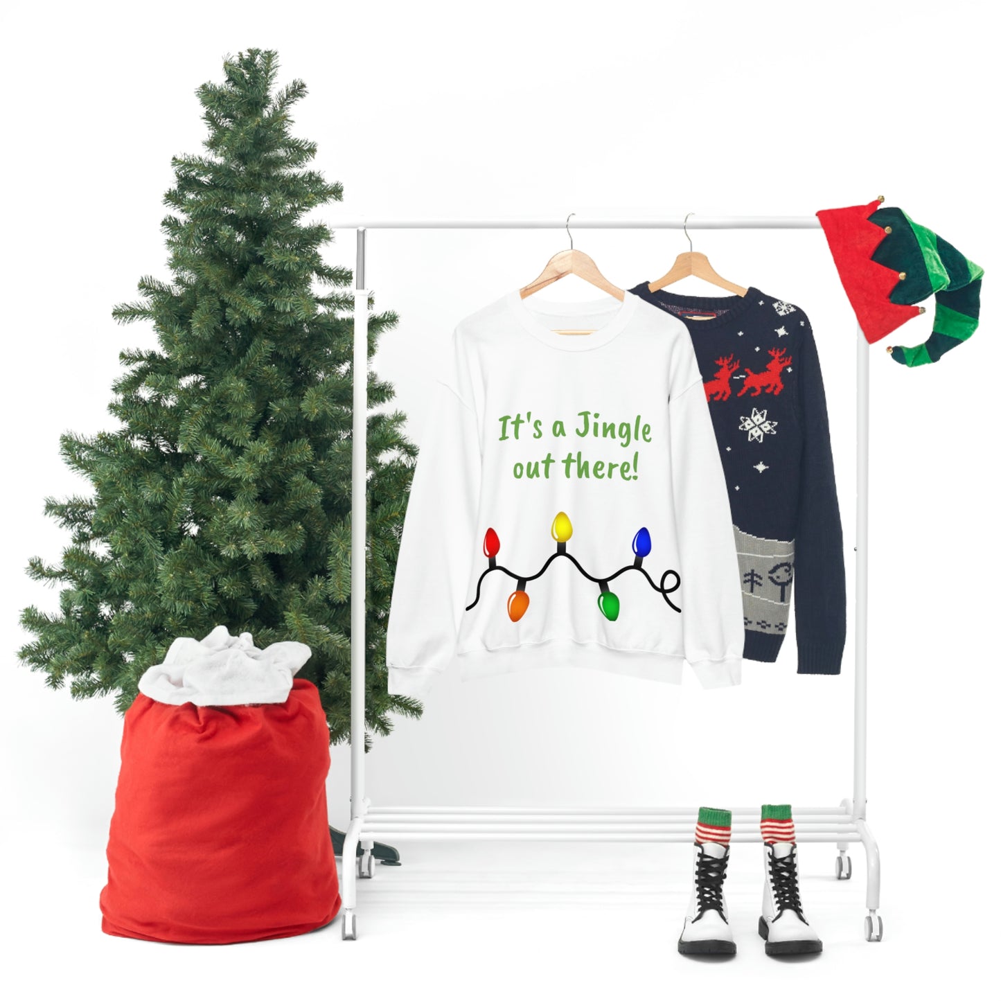 It's a Jingle out there! Unisex Heavy Blend™ Crewneck Sweatshirt