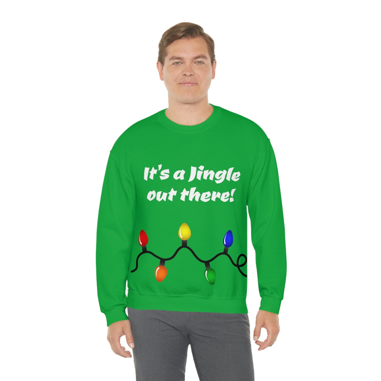 It's a Jingle out there! Unisex Heavy Blend™ Crewneck Sweatshirt